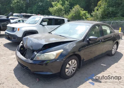 2010 Honda Accord 2.4 Lx из США, поврежденный, VIN 1HGCP2F36AA024046